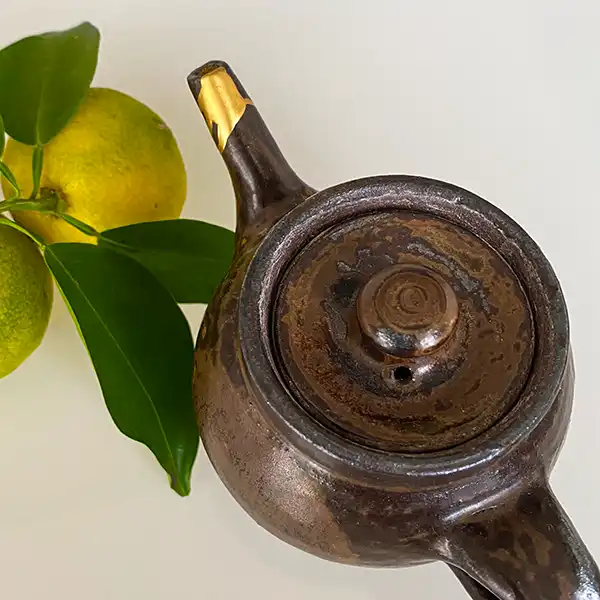 金継ぎ、急須の注ぎ口修復